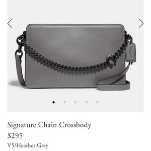 Grey Coach crossbody